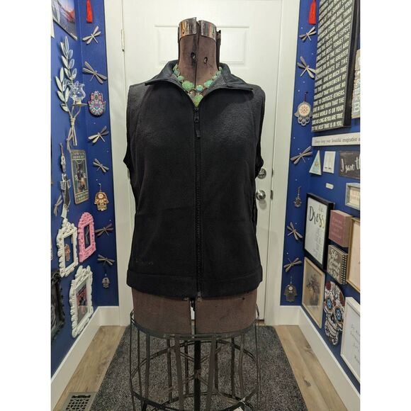 Women's Columbia Fleece Vest w/ Pockets - Picture 1 of 12